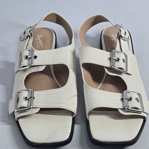 Seychelles Buckle Sandals Flaw 11